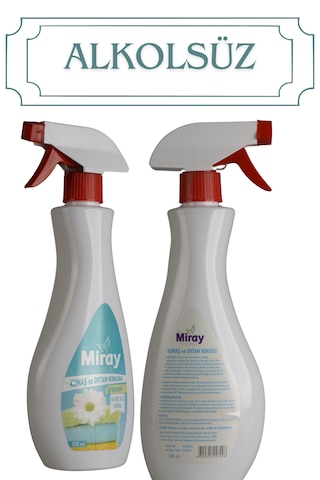 Miray Home Green Alkolsüz Kumaş ve Ortam Kokusu Sprey 500 ML
