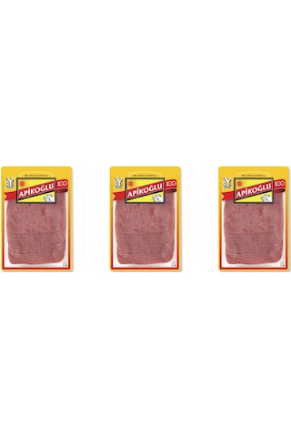 Dilimli Dana Jambon 250 Gr. Üçlü Paket Toplam 750 Gr.