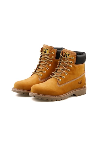 Caterpillar Clovis Sundance Nubuk Erkek Bot Sarı