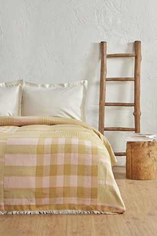 Karaca Home Striped %100 Pamuk Çift Kişilik Müslin Pike Yavruağzı 200.22.11.0295
