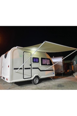 Manuel Kollu Karavan Tentesi Su Geçirmez Kaliteli 200x200 Cm