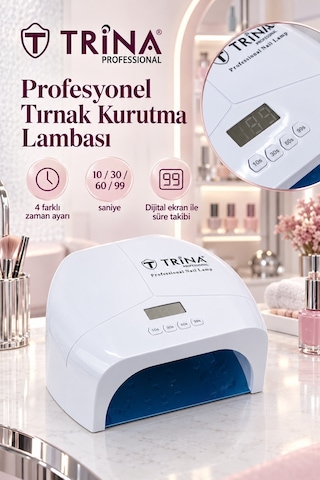 Trına Profesyonel Kalıcı Oje Kurutucu Uv Lamba 13496710