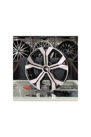 16 İnç 5x114.3 Yeni Renault Dacıa Duster Black Diamond Jant Takımı 4adet