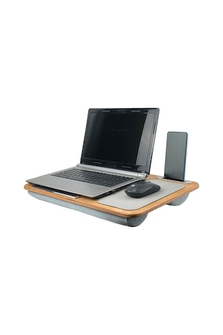 Laptop Sehpa Taşınabilir Minderli Kolay Taşınabilir Çalışma Masas