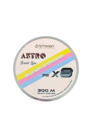 Remixon Astro 8x 300m Multicolor İp Misina 0.20Mm