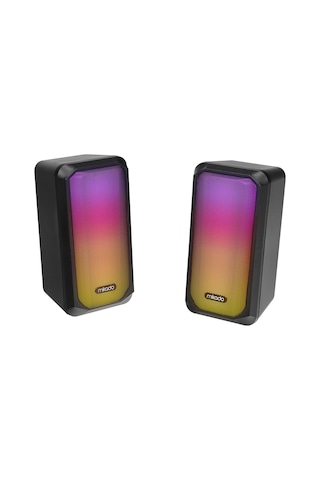 Mikado MD-356 2.0 5Wx2CH RGB Ledli Speaker Hoparlör