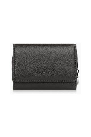 Cengiz Pakel Hakiki Deri Kadın Cüzdan-portföy 65275-Siyah