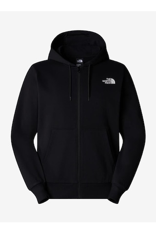 The North Face M Simple Dome Full Zip Hoodie Erkek Sweatshirt Siyah