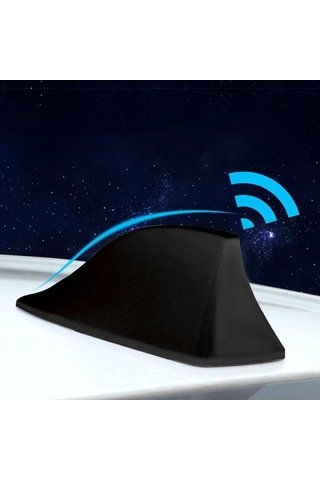 Trendooze Homyl Çoğu Sedan Ve Suv İçin Köpekbalığı Yüzgeci Anten Siyah