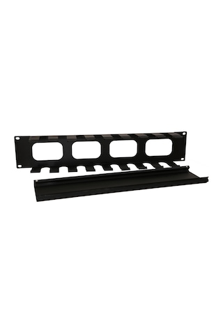 Kastap 2U 19'' Kızaklı Kapaklı Düzenleme Paneli