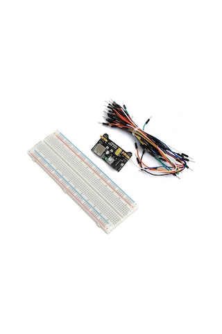 Breadboard Seti - Mb-102 + 65 Parça Kablo Seti + Bb. Güç Kaynağı