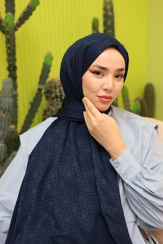 Silk Home Deluxe Şal - Lacivert - Lacivert