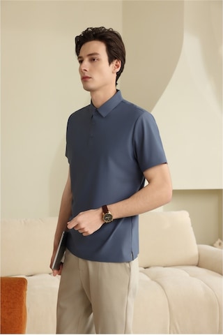 New Performance Premium Polo T-shirt 82% Nylon 18% Spandex Grimsi Mavi