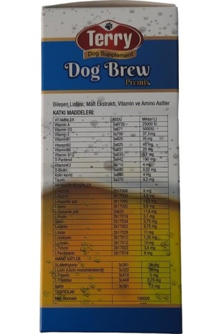 Terry Dog Brew Alkolsüz Anne Sütü Arttırıcı 200 ML