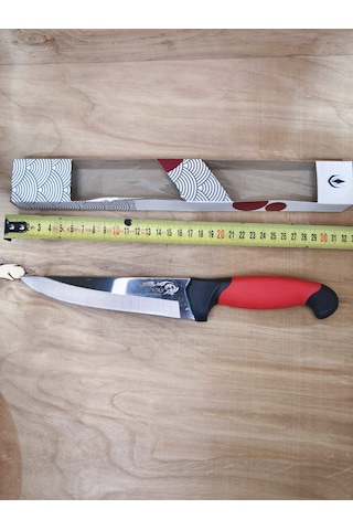 3nu Kırmızı Saplı Ekonomik Bıçak
