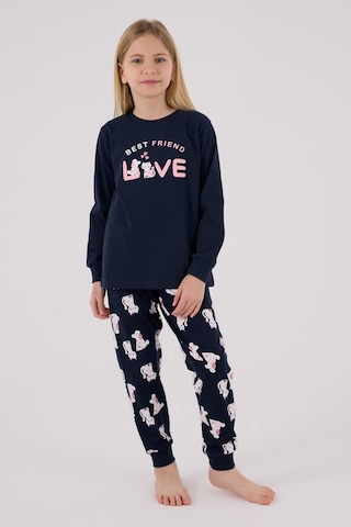Rolypoly Kız Çocuk Lacivert Pijama Takımı Rp3707-c-v1 Lacivert