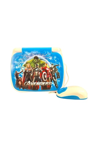 Oyuncak Laptop Aveengers Hulk Bilgisayar Türkçe-ingilizce 100 Fonksiyonlu Eğitici Oyuncak