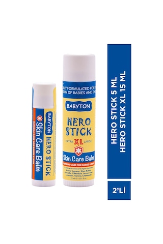 Babyton Hero Stick 5 Ml + Hero Stick Xl 15 Ml Set