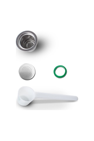 Leezsing İki Kullanım Paslanmaz Çelik Doldurulabilir Kahve Kapsülleri Yeniden Kullanılabilir Kahve Kapsülü Bardak Filtresi Kahve Makinesiyle Uyumlu