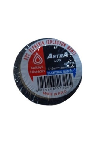 Elektrik Bandı Siyah - Izole Pvc Elektrik Bandı 10 Adet 1 Paket - Tamir Bandı Tamir Bandı