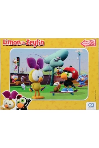 Ca Games Limon İLe Zeytin 35 Parça Frame Puzzle Ca.5083