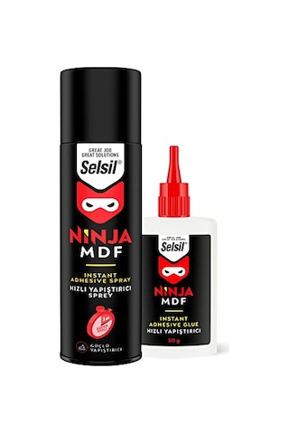 Mdf Kit Hızlı Yapıştırıcı 400ml 100gr