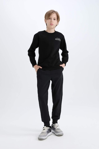 DeFacto Erkek Çocuk Avatar the Last Airbender Bisiklet Yaka İçi Yumuşak Tüylü Sweatshirt D6742A824WNBK81