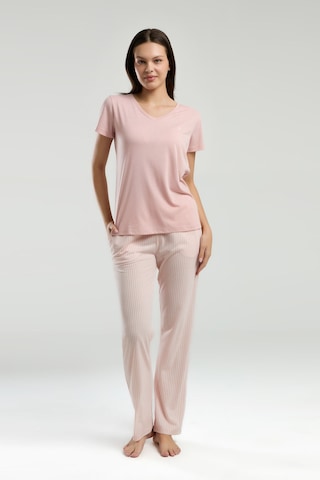Pierre Cardin Kadın Pembe Pijama Takımı Pc9011-s-v1 Pembe
