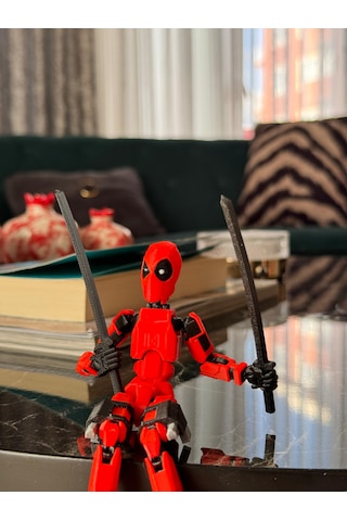 Dummy Deadpool Eklemleri Hareketli 14 Cm Mini Figür Deadpool