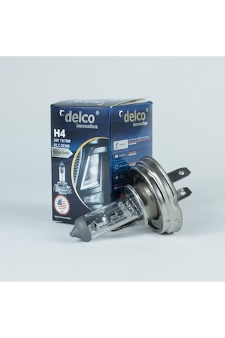 Delco U.s.a H4 24 Volt Far Ampulü 45t 75/70w Tablalı 10 Adet