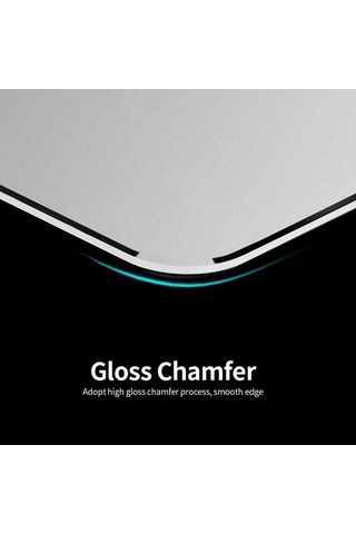 Fastbuy Alüminyum Metal Fare Padı, Ofis/oyun İçin, Kaymaz Altı, Dayanıklı, Gümüş Renk, 300x240mm Fare Üzgücü