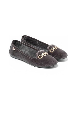 Grıs Babet Kadın If5391 Berevere Baılarına Vulc. Copete Tercıopelo H048 Negro Grıs