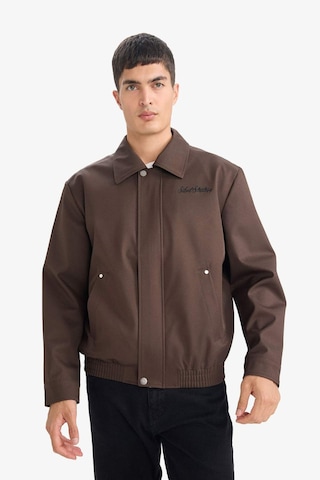 Defacto Oversıze Polo Yaka Su Geçirmez Mont F8470ax26spbn151 Kahve-bn151