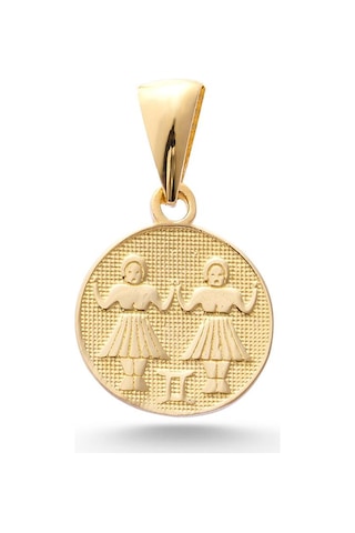 Sefa Gold 14 Ayar Altın İkizler Burcu Kolye Ucu