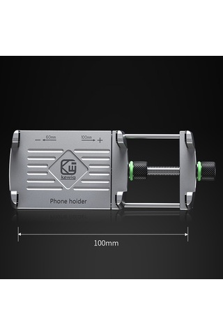 Kewig M7 Bisiklet 4 Pençeli Alüminyum Navigasyon Braketi Açık Bisiklet Cep Telefonu Tutucu Siyah Siyah