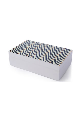 Yargıcı Dikdörtgen Dekoratif Kutu 20x12x6 Cm 26knha1035m St