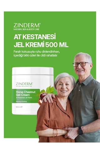 Zinderm At Kestanesi Masaj Kremi 2 x 500 ML