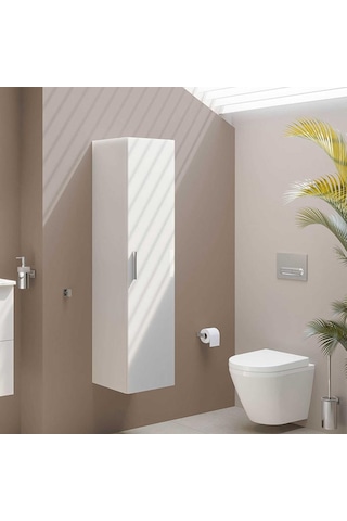 VitrA Mia Boy Dolabı Parlak Beyaz 66166 Çok Renkli