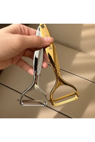 Yystore Çok Fonksiyonlu Çinko Alaşımı Soyucu Bıçak 2 Parça