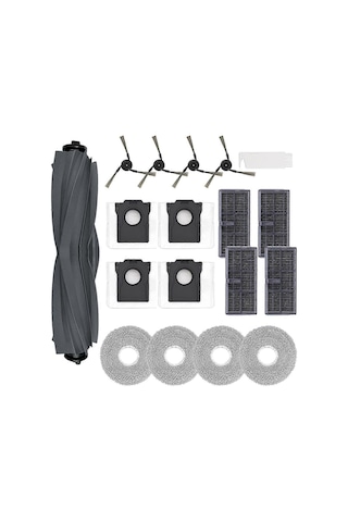 Dreame X40 Ultra, L40 Ultra Ana Yan Fırça Hepa Filtre Paspas Bezi