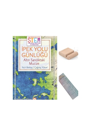 İpek Yolu Günlüğü Altın Sandıktaki Mucize /nuh Bektaş Çağdaş Yüksek/5. Ve 6. Sınıf +tablet Tutucu