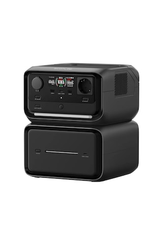 EcoFlow - RIVER 3 Max Plus Taşınabilir  Güç Kaynağı - 858Wh Kapasite, 600W (X-Boost 1200W) Çıkış