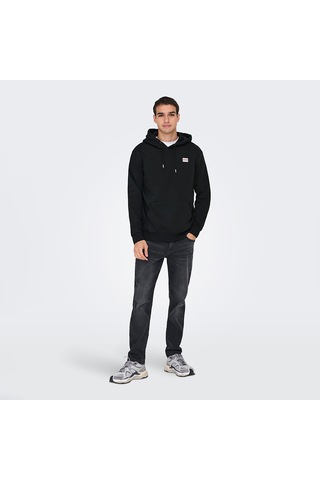 Only & Sons Dawson Erkek Siyah Sweatshirt 22033194-jbk Siyah