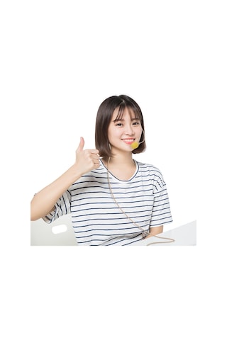 Skycıty 3.5mm Eğik Bağlantılı Ey-528b Ten Rengi Başlık Mikrofon