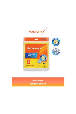 Macromax Temizlik Bezi 5'li Diğer