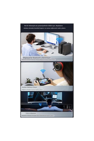 Essager Transmitter Bluetooth 5.1 Adaptör Araba Müzik Kulaklık