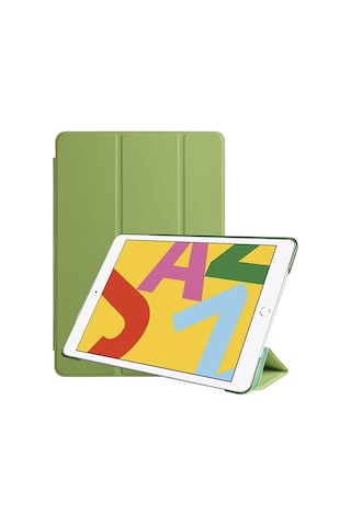 Apple Uyumlu iPad 10.2" 8.nesil Fuchsia Smart Cover Standlı 1-1 Kılıf Kapaklı Kılıf