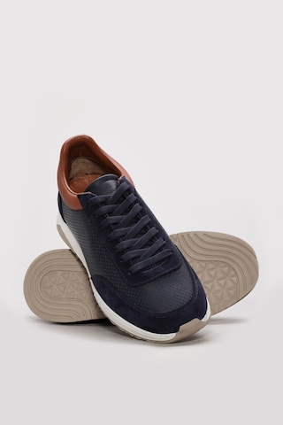 Fast Step Hakiki Deri Erkek Casual Ayakkabı 723ma065 Lacivert