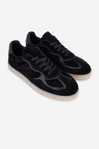 Valmenti Kadın Hakiki Deri Siyah Sneakers & Spor Ayakkabı 154 6634 Bn Ayk Sk25-26 Syh Suet/crıspy Siyah