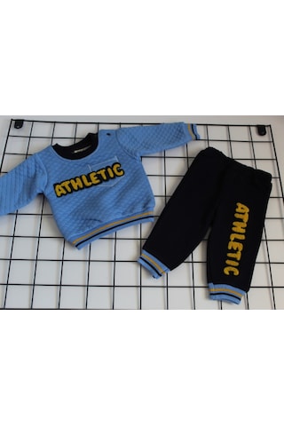 Beyzababykids Jnf Kids Athletic Baskılı Erkek Bebek Dar Kalıp Çok Renkli